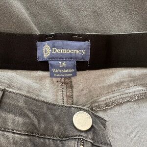 Democracy Gray wash jeans “Ab@solution”
